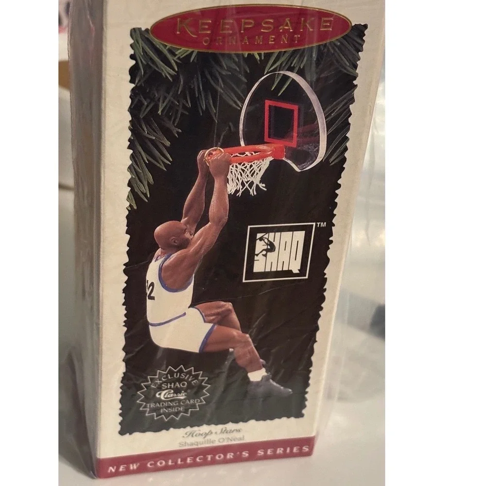 Hallmark Keepsake 1995 Shaquille O'Neal Hoop Star Ornament Orlando Magic QX15517